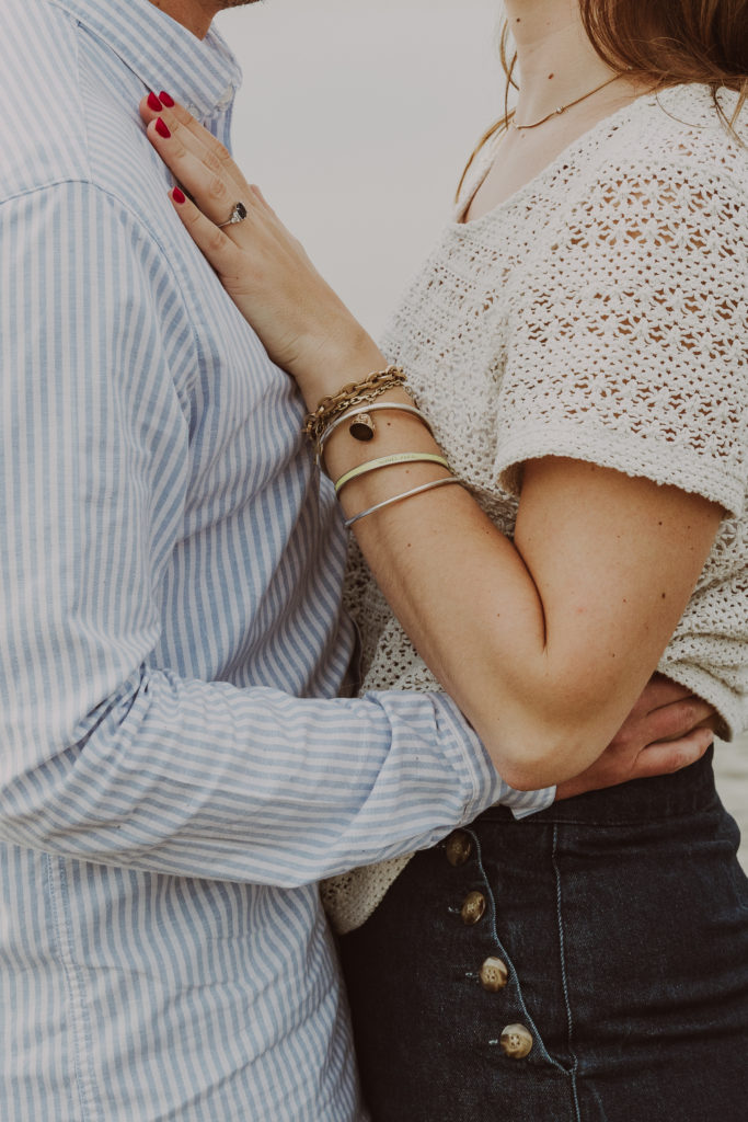 Séance engagement avec un photographe professionnel à Lille