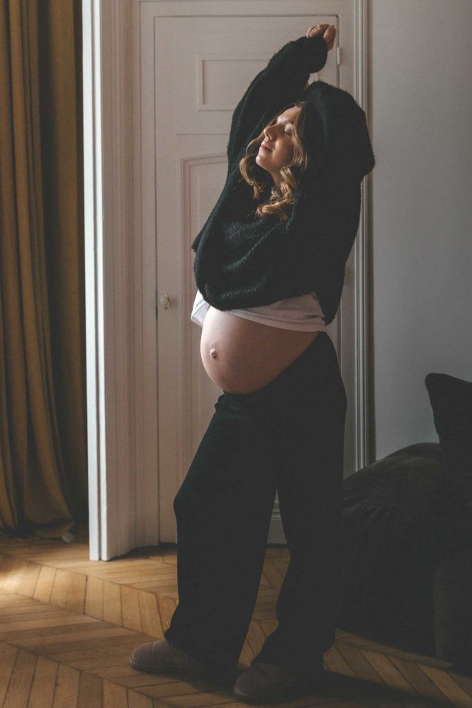 Photographe Lille, femme enceinte, séance photo portrait